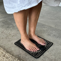 Foot Massager – Foldable EMS Foot Massager Mat with Remote, Rechargeable