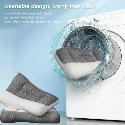 Neck Pillow for Sleeping – Ergonomic Cervical Pillow for Side & Back Sleepers