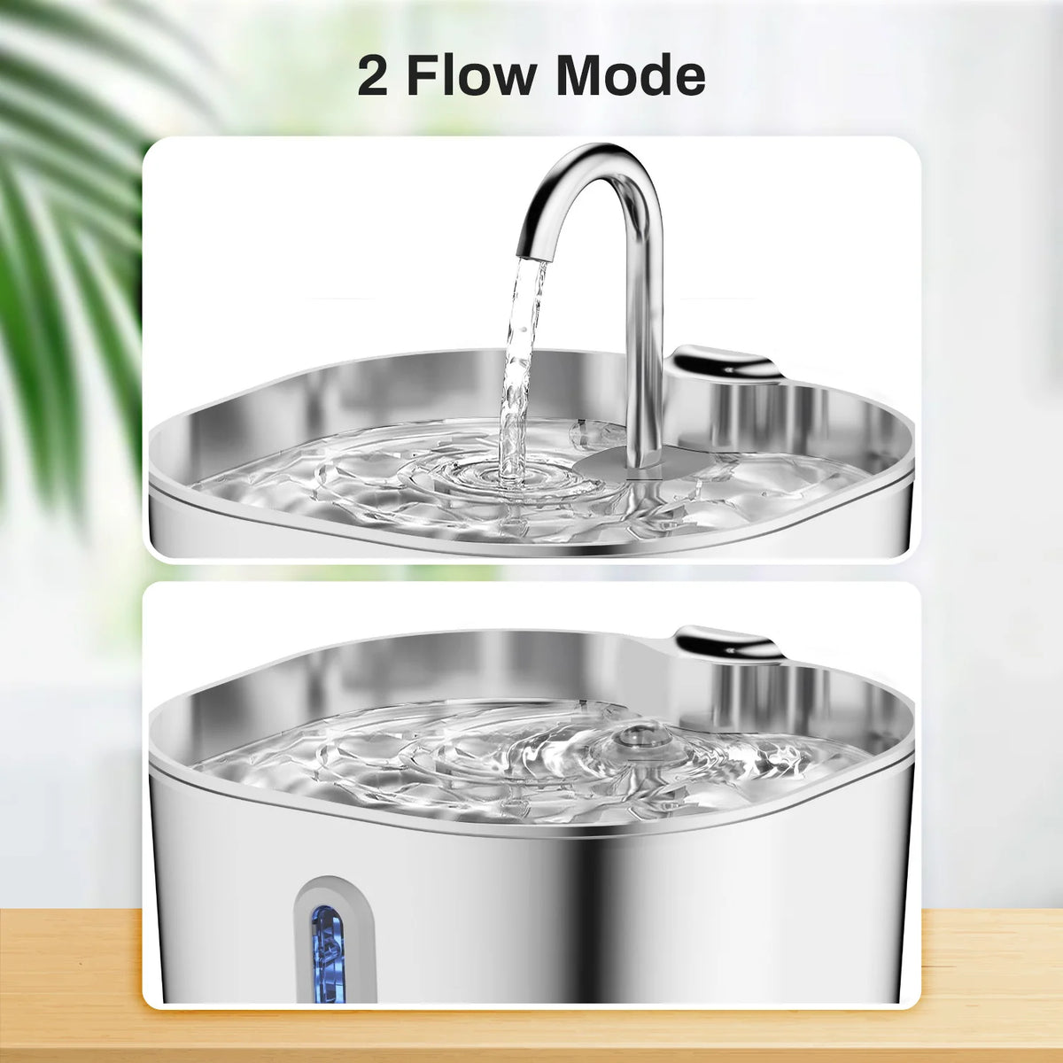 Two water flow modes