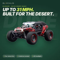 BlueDune 4x4 RC desert buggy, up to 31 mph