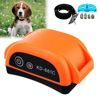 Wireless dog fence with rechargeable training collar
