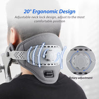 Neck Stretcher with Heat – Adjustable Cervical Neck Traction Device for Home