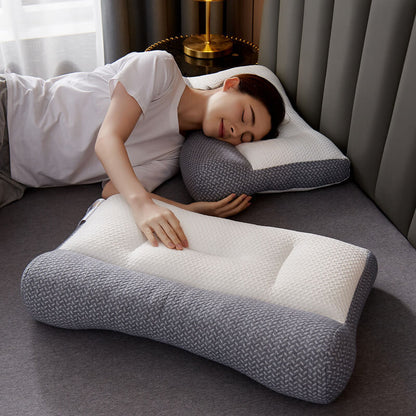 Neck Pillow for Sleeping – Ergonomic Cervical Pillow for Side & Back Sleepers