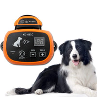 Wireless dog fence with rechargeable training collar